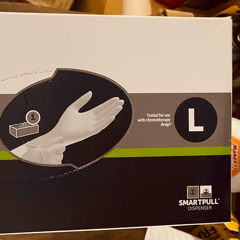 HALYARD Sterling Sensi -Guard Nitrile Exam Gloves Latex and Powder-Free size L